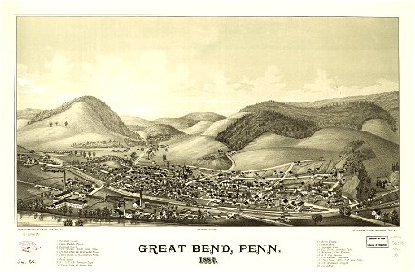 Great Bend, Penn. 1887. LOC 75694980
