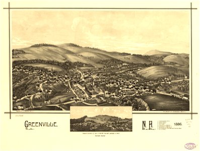 Greenville, N.H. 1886. LOC 75694688
