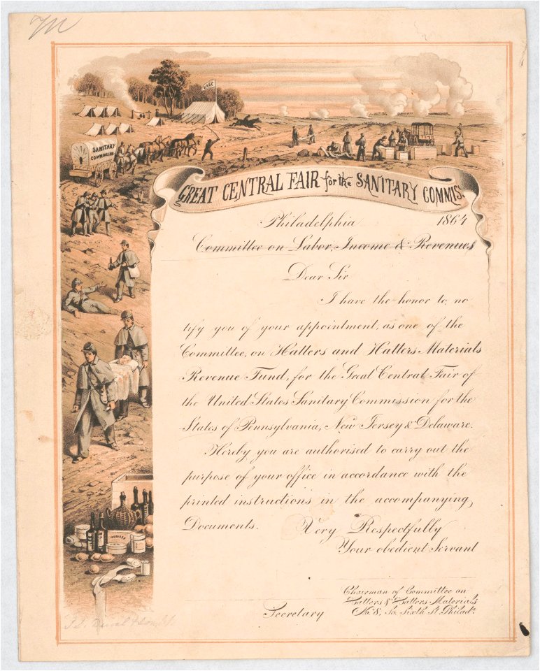 Great Central Fair for the Sanitary Commis(sion) LCCN2014649048