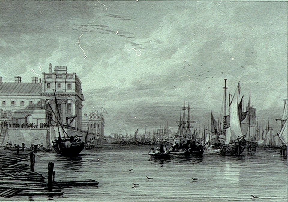 Greenwich (Greenwich Hospital and River Thames) RMG PU2230