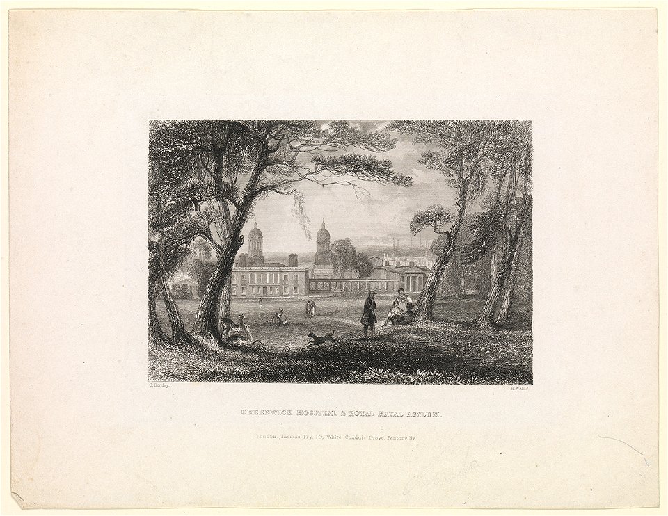 Greenwich Hospital and Royal Naval Asylum RMG L9880