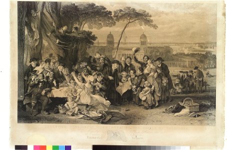 Greenwich Pensioners Commemorating the Battle of Trafalgar RMG PZ1598