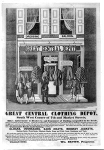 Great central clothing depot LCCN2003688791
