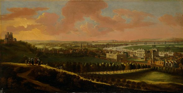 Greenwich, with London in the distance - Google Art Project