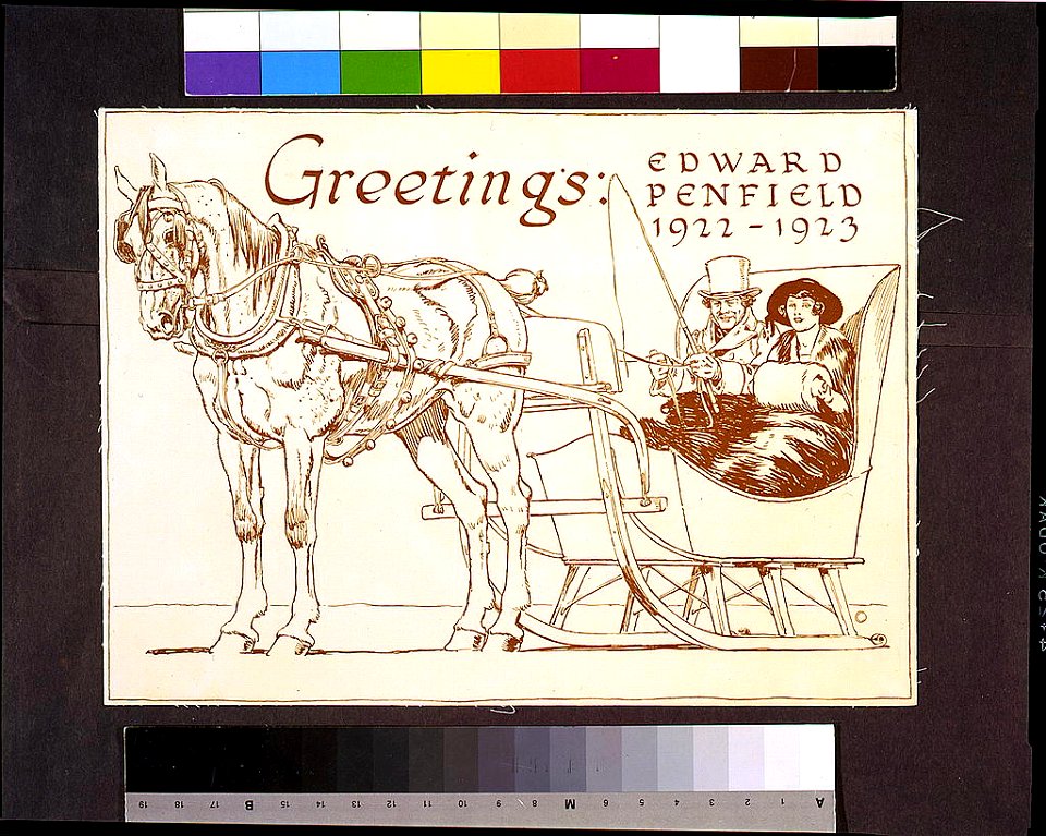Greetings- Edward Penfield 1922-1923 LCCN94514732