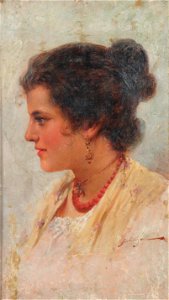Portrait of a Girl by Eduardo Forlenza