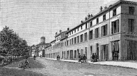 Forlimpopoli – Sobborgo di Porta Romana (xilografia)