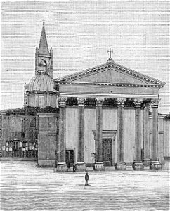 Forlì – Cattedrale (xilografia)