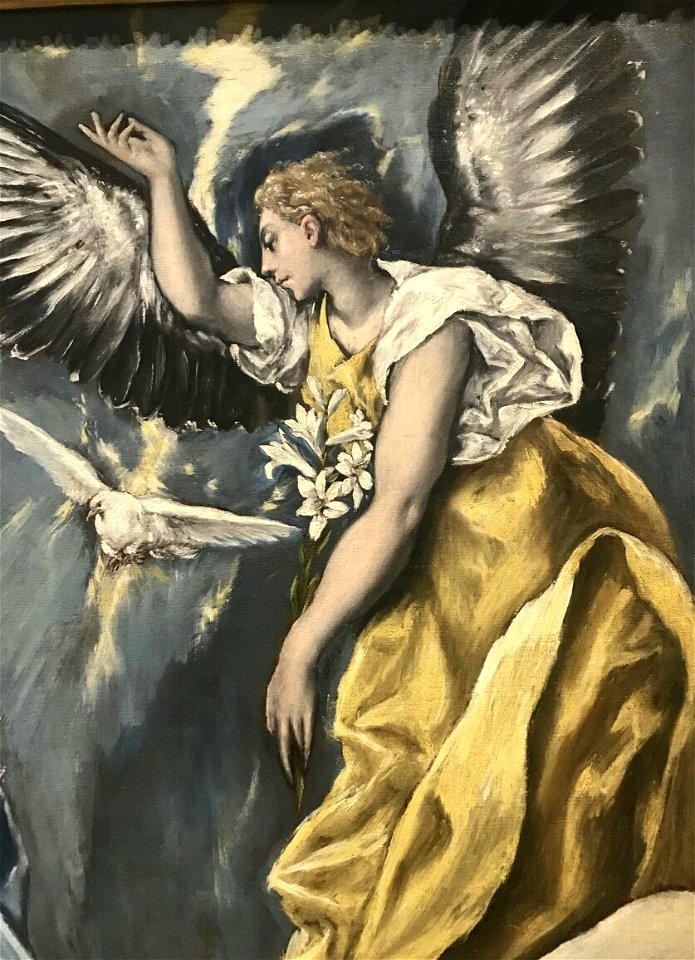 Greco Annonciation détail