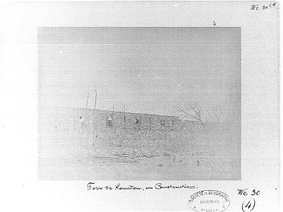 Fort de Koundou en construction