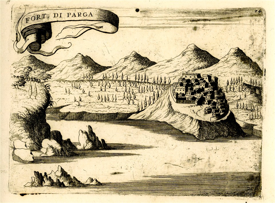 Fort di Parga - Coronelli Vincenzo - 1688