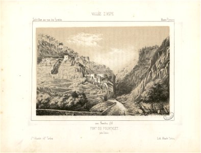 Fort du Pourtalet près Urdos - Fonds Ancely - B315556101 A ABADIE 3 067