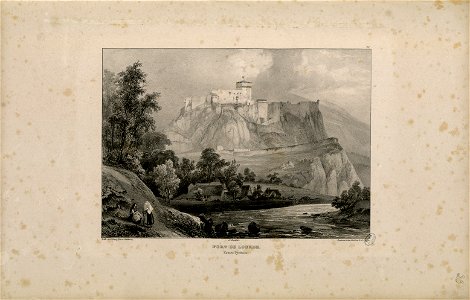 Fort de Lourde (i.e. Lourdes) (Hautes Pyrénées) - Fonds Ancely - B315556101 A JACOTTET 1 032