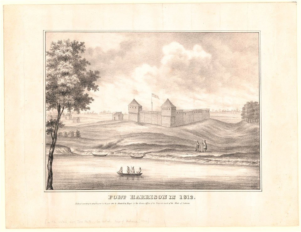 Fort Harrison in 1812 LCCN2012645382