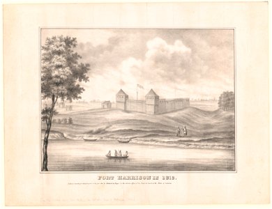 Fort Harrison in 1812 LCCN2012645382