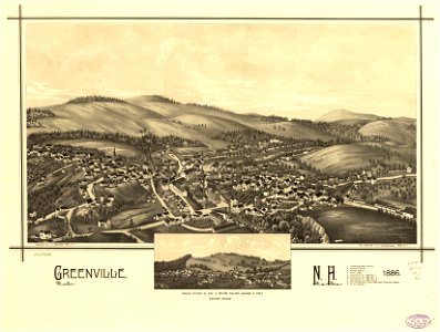 Greenville, N.H. 1886. LOC 75694688
