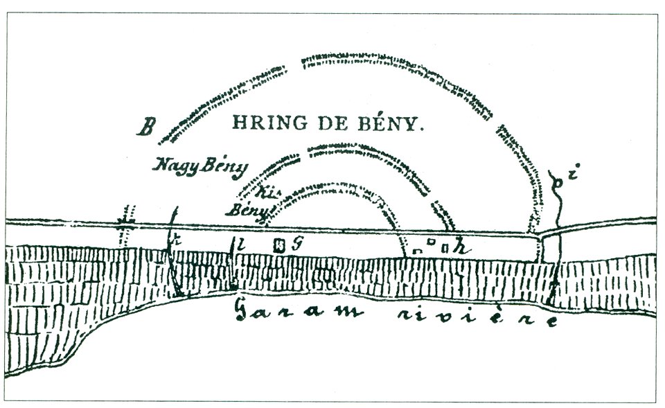Fort of Bény on the Garam river