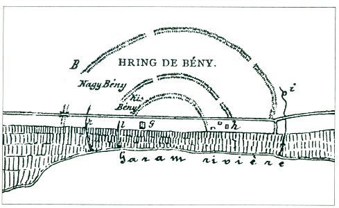 Fort of Bény on the Garam river