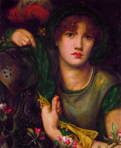 Greensleeves-rossetti. Free illustration for personal and commercial use.