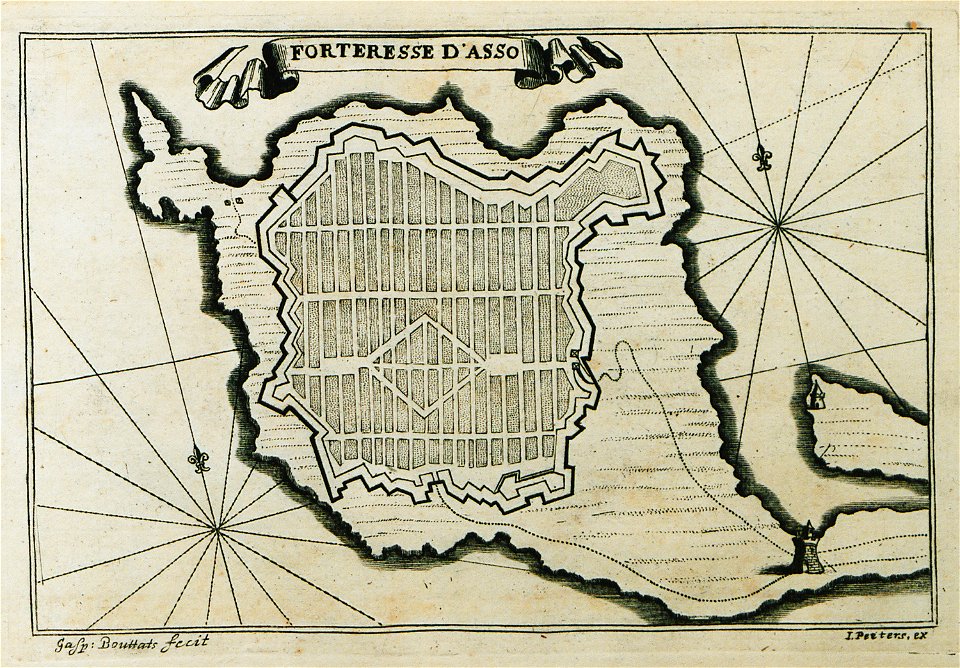 Forteresse d'Asso - Peeters Jacob - 1690