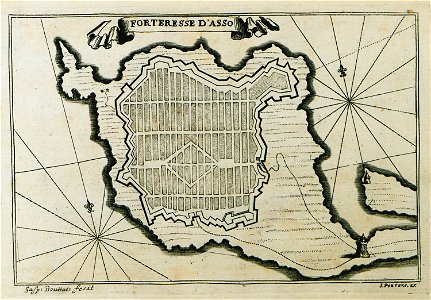 Forteresse d'Asso - Peeters Jacob - 1690