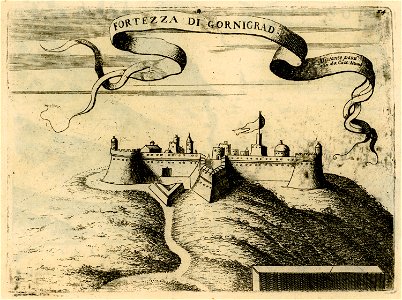 Fortezza di Gornigrad - Coronelli Vincenzo - 1688