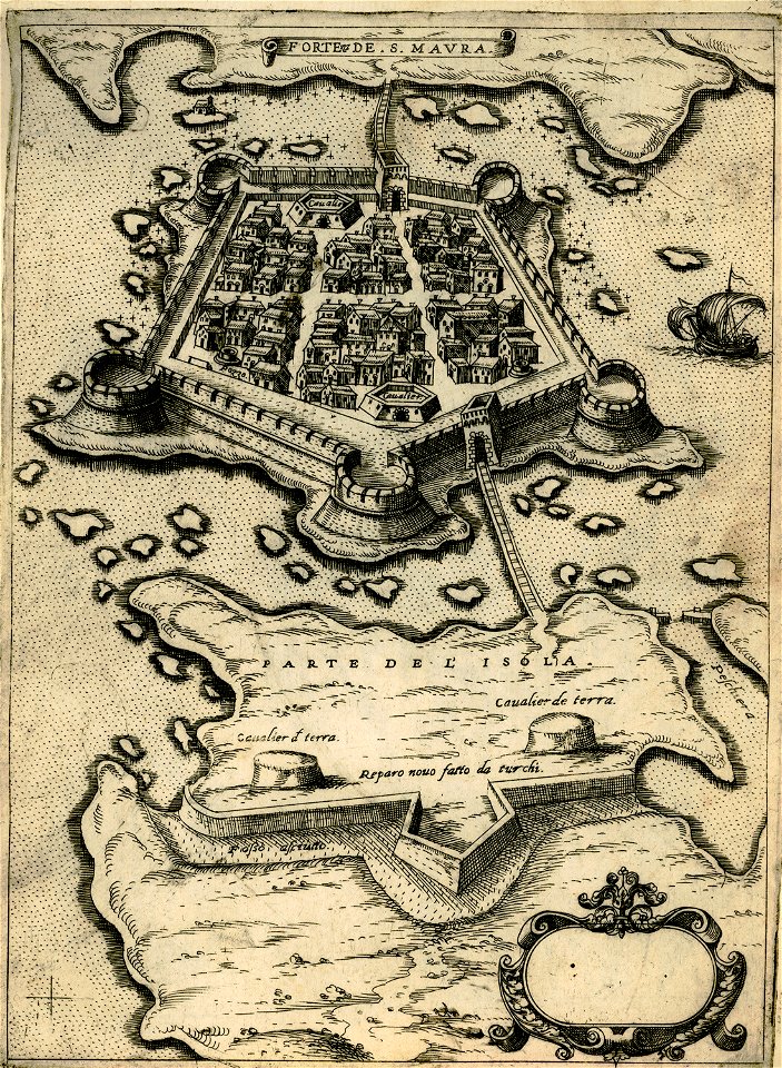 Forte de S Maura - Camocio Giovanni Francesco - 1574