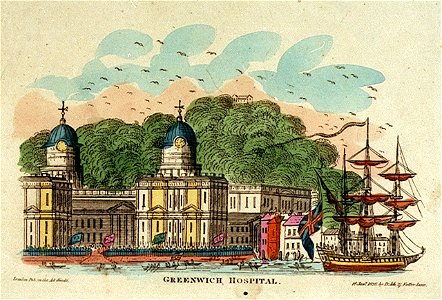 Greenwich Hospital RMG PU2231. Free illustration for personal and commercial use.