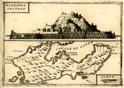 Fortezza vecchia - Coronelli Vincenzo - 1688