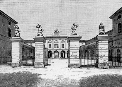 Forlì – Foro annonario (xilografia)