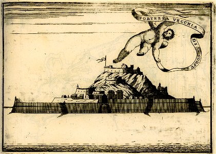 Fortezza vecchia di Corfú - Coronelli Vincenzo - 1688