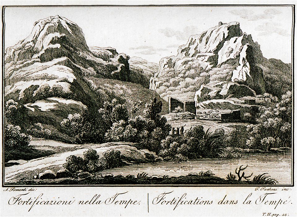 Fortificazioni nella Tempe - Pomardi Simone - 1820