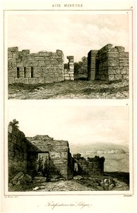 Fortifications des Lelèges - Texier Charles Félix Marie - 1882