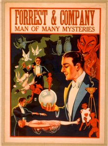 Forrest & Company man of many mysteries. LCCN2014636889