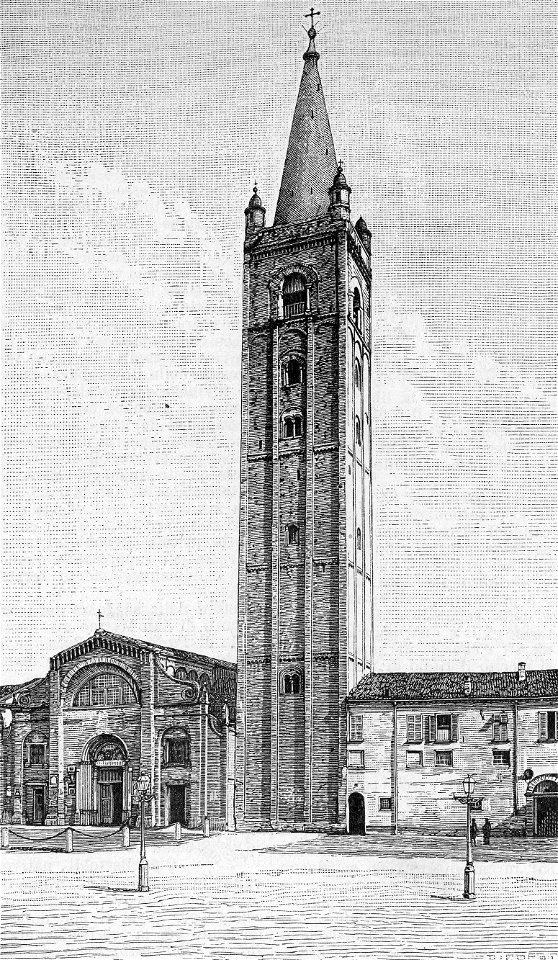 Forlì – Chiesa di San Mercuriale (xilografia)