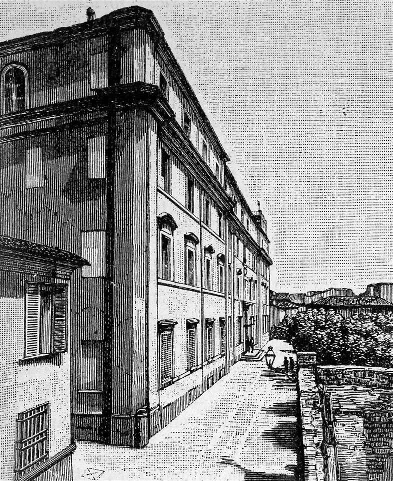 Forlì – Palazzo degli studi (xilografia)
