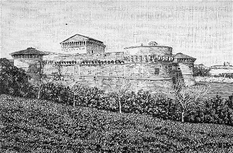 Forlì – Rocca di Caterina Sforza (xilografia)