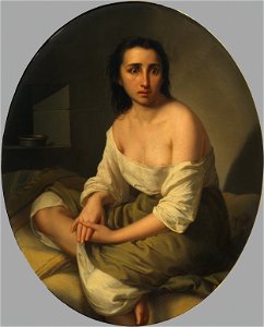 Fortunato Bello - Eine Wahnsinnige - 2980 - Österreichische Galerie Belvedere