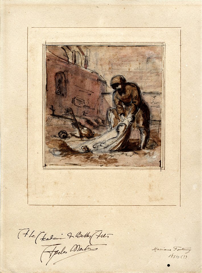 Fortuny, Enterrament (2951 D)