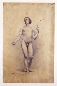Fortuny, Nu de jove amb llança (315 D)