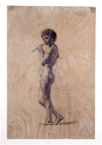 Fortuny, Nu infantil. Flautista (296 D)
