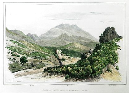 Fort antique nommé Korakalithari - Stackelberg Otto Magnus Baron De - 1830