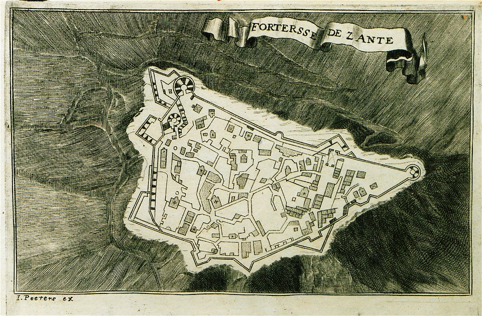 Fortersee de Zante - Peeters Jacob - 1690