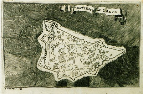 Fortersee de Zante - Peeters Jacob - 1690