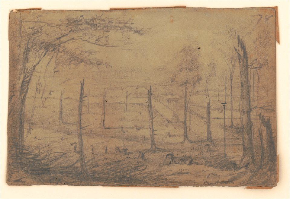 Fortifications at Corinth, Mississippi, June 1862 LCCN2017646920