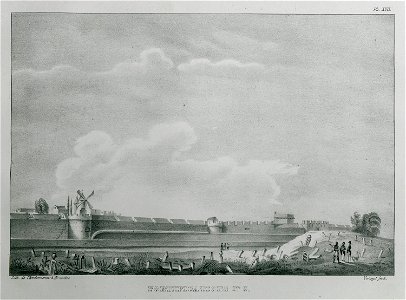 Fortifications n 5 - Rottiers Bernard Eugène Antoine - 1828
