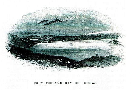 Fortress and Bay of Sudha - Pashley Robert - 1837