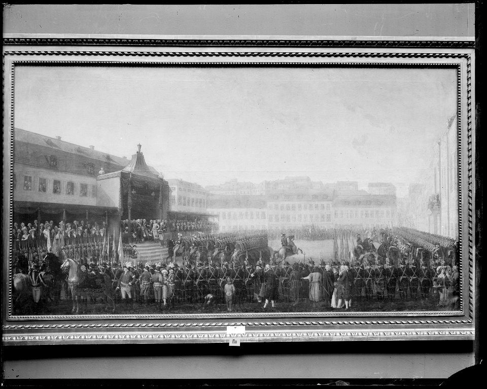 Fotografi av målning - P - Livrustkammaren - 2808