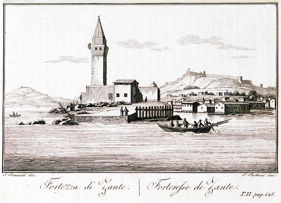 Fortezza di Zante - Pomardi Simone - 1820