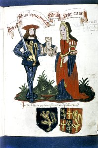 Founders Book of Tewkesbury Abbey, Frame 5
